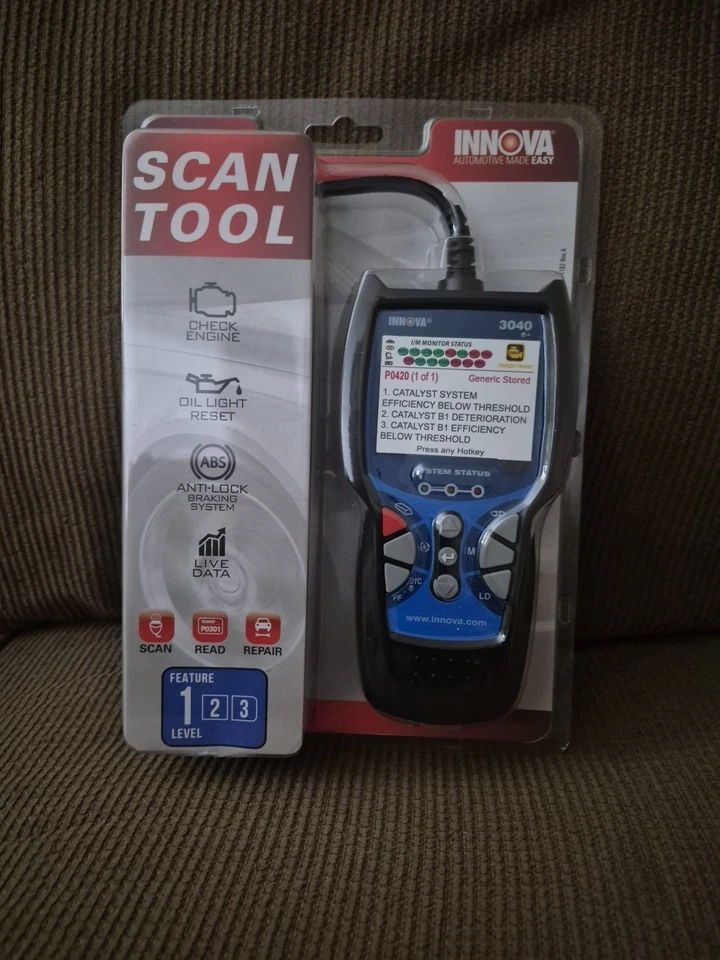 INNOVA 3040E Scanner, Live Daten Streamer, Batterie/Alt Tester Brandneu