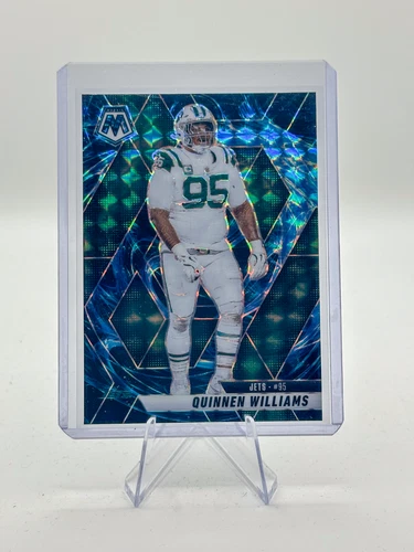 Panini 2025 Mosaic Prizm Genesis Quinnen Williams New York Jets #160 Football