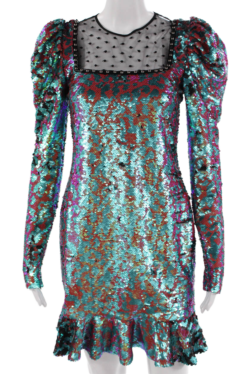 long sleeve maxi dress floral print Floral Long Sleeve Maxi Dress L main image 0