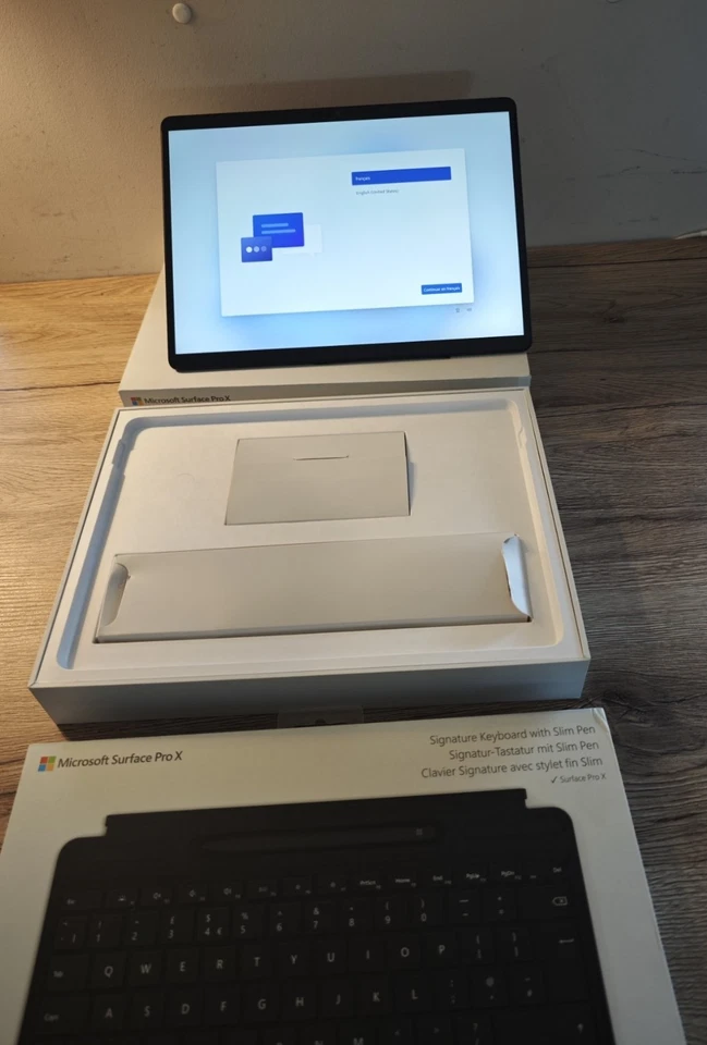 Ordinateur portable Microsoft Surface Pro X Ecran tactile 13 " SQ1 8GB RAM 256GB - Photo 2/4