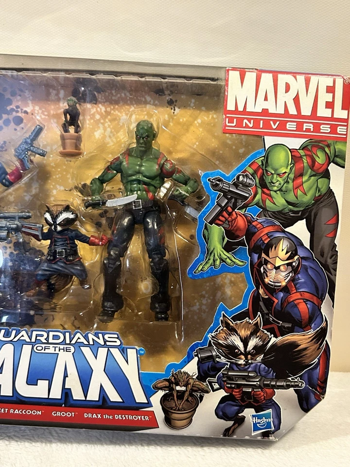 Marvel Universe 2011 paquete de 4 Guardianes de la Galaxia de 3,75 pulgadas Foto 3 de 3