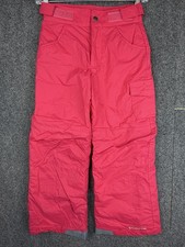 Columbia Girls  Starchaser Peak III Pants Pink Size Small Ski Snow Pants