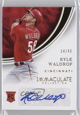 2016 Panini Immaculate Rookie 34/49 Kyle Waldrop #RA-KW Auto RC 0o9