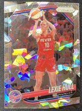 2025 Panini WNBA Prizm Lexie Hull Cracked Ice Indiana Fever Variation #51