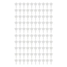 100 PCS Waterproof Acrylic Plant Labels for Gardening Fruits Vegetables Herbs