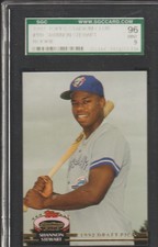 1993 Stadium Club Shannon Stewart Blue Jays Rookie Baseball Card SGC Mint 9. rookie card picture