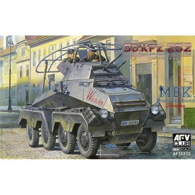 AFV Club AFV35232 Sd.Kfz.232 Schwerer Panzerspähwagen (early)