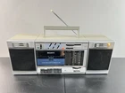Sony CFS-3000 Stereo Boombox 1980s Tape Cassette AM/FM Radio Exellent Cond Works