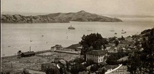 CALIFORNIA SV San Francisco  Sausalito & Angel Island Telegraph Hill 1900 Graves