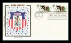 DR JIM STAMPS US COVER OLYMPICS MUNICH CYCLING FDC COLORANO SILK CACHET