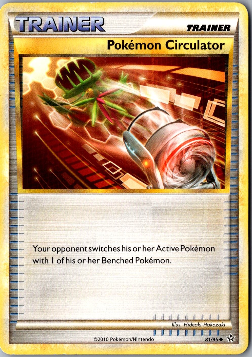 Pokemon Circulator 81/95 Uncommon Unleashed Lightly Played Pokemon Card