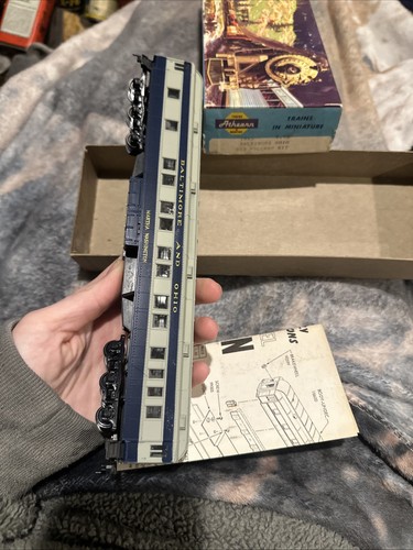 ATHEARN 1865 HO SCALE BALTIMORE & OHIO STANDARD PULLMAN PASSENGER CAR IN BOX - Picture 7 of 13