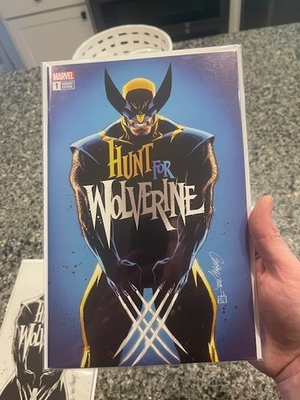 #ad HUNT FOR WOLVERINE #1 FAN EXPO CONVENTION VARIANT Scott Campbell RARE $59.99