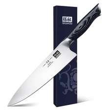 8 inch Japanese Chef Knife, Chefs Knife Kitchen Knives, Japanese Super Steel ...