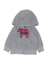 Carter's Boys Gray Zip Up Hoodie 3 Months