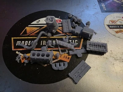 1/24 Ford Cosworth YB 3d resin printed high detail kit diecast model car kit