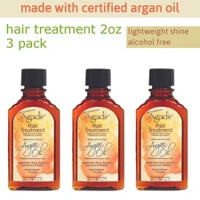 Agadir Argan Oil Hair Treatment 2.25 oz (pack of 3) -certified argan oil