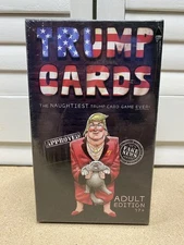 Trump Cards The Naughtiest Card Game Ever Fake News Adult Edition NEW Sealed