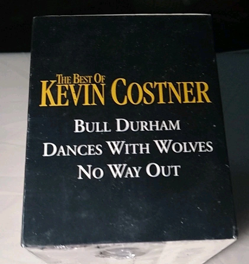 The Best of Kevin Costner 3 VHS Box Set - Dances With Wolves Bull Durham No Way - Image 3 of 4