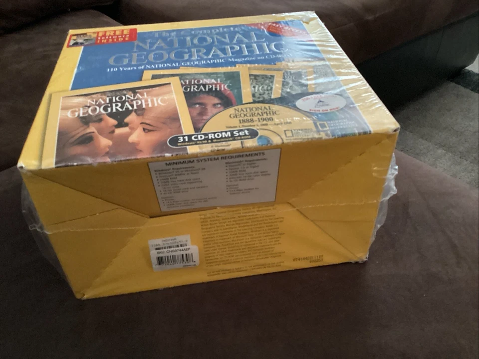 National Geographic Magazine 110 Years 31 CD-ROM Set  Factory Sealed🔥 - Image 3 of 4