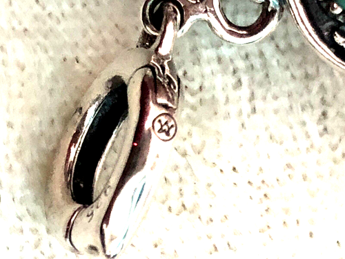 AMERICAN WEST STERLING GEMSTONE BUTTERFLY MINI REVERSIBLE ENHANCER (M4700-52) - Picture 7 of 9
