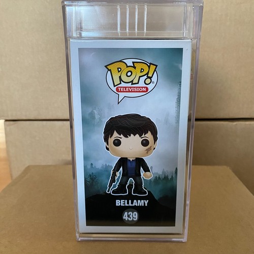PSA 9 ¡Como nuevo Funko Pop! TV The 100 Bellamy #439! ¡RARO, ABOVEDADO, 100% AUTÉNTICO! - Imagen 5 de 7
