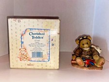 Cherished Teddies Lance "Come Fly With Me" Figurine U8