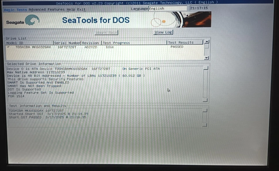 Dell Inspiron 1300 Laptop Notebook 14.1" 1.5GB 60GB IDE Windows 7 SP1 Intel DVD - Image 2 of 4