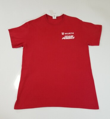 Team Penske Wurth Brad Keselowski Ford Mustang Nascar Shirt Mens Medium Tee #2