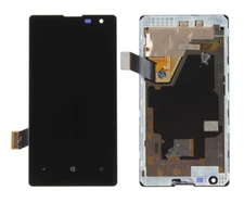 For Nokia Lumia 1020 Touch Screen LCD Display Digitizer Repair Parts with Frame 