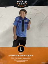 Hyde  EEK Boutique Kid's Police Officer Halloween Costume - 12-14 Large 1147