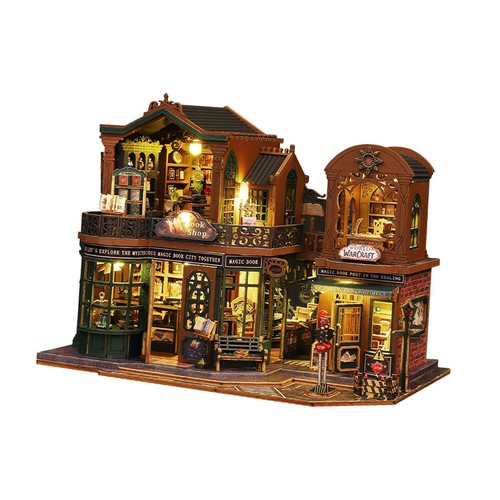 DIY Miniature Dollhouse Kits Room Box Model Wooden Doll House Accessories - Picture 5 of 6