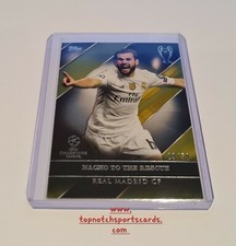 2016/17 Topps Showcase UEFA CL Gold Road To Victory Nacho 19/50