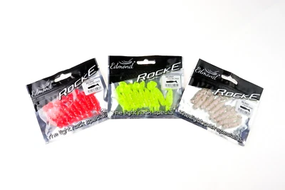 EDMOND Gomme Trout Area Soft Bait BEANY 4,5 cm circa - 3 conf da 10 pz FR465