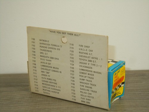 Toyota 2000GT - Playart Fastwheel 7117 - Hong Kong in Box *60794 - Picture 8 of 10
