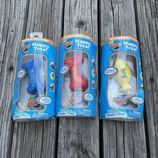 Zhu Happy's Happy Treat Set of 3 Chase Tail Wiggle Beg New