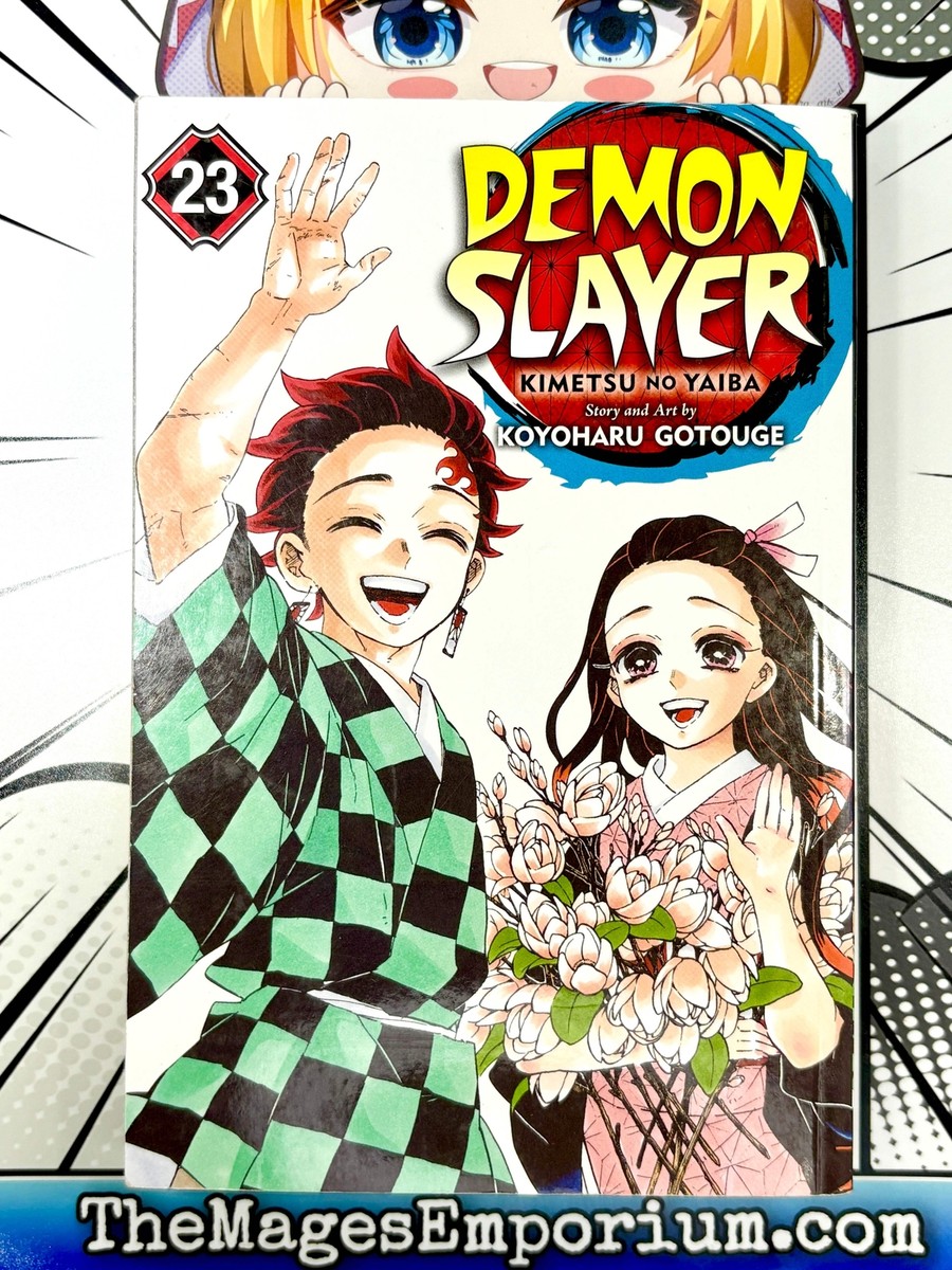 Demon Slayer Vol 23 Used Manga English Language Graphic Novel