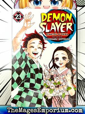 Demon Slayer Vol 23 Used Manga English Language Graphic Novel