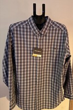 Men's 2xl Classic Fit Eddie Bauer casual button down shirt