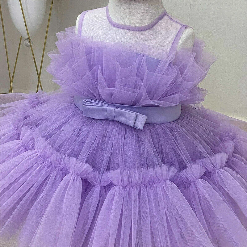 Buy Ball Gown Sparkly Rose Baby Dress, 1st Birthday Baby Girl Dress, Party  Girl Dress, Princess Wedding Baby Dress, Tulle Baby Dress,flower Girl  Online in India - Etsy