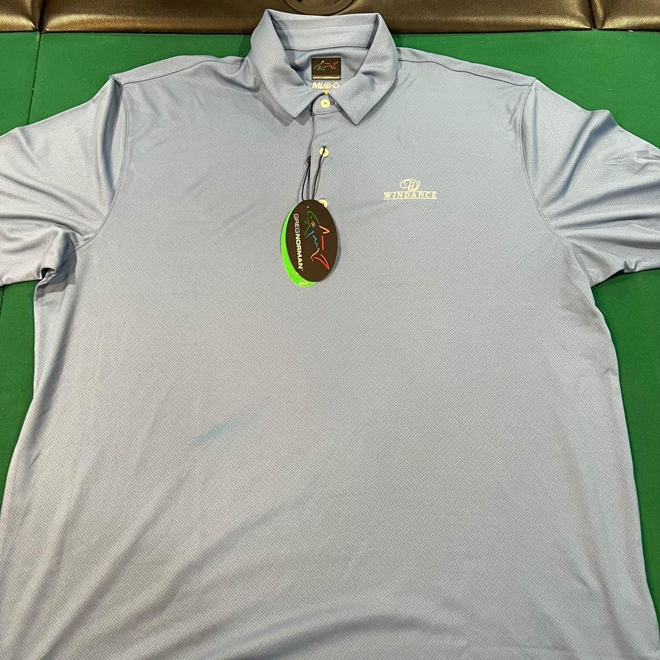 Greg Norman Golf Polo Shirt Men’s XL Blue Polo Shirt eBay