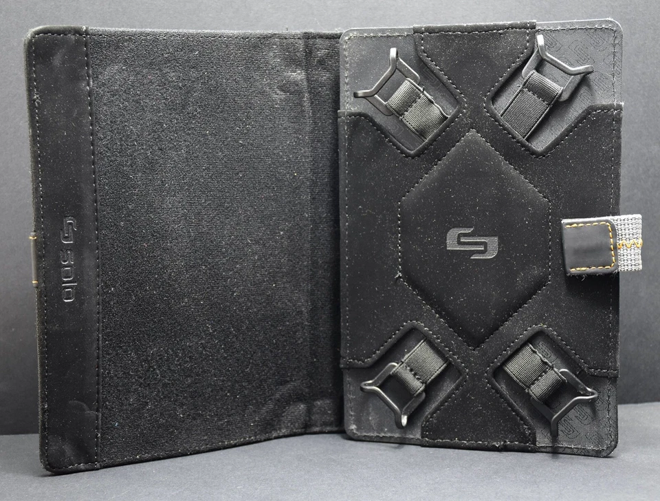 Solo UBN220 Carrying Case for 5.5" to 8.5" iPad mini  Black Orange - Image 2 of 4