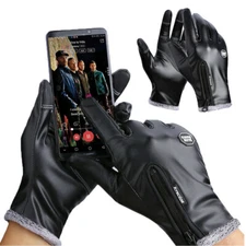 Mens Winter Thermal Warm Waterproof Gloves Ski Snowboarding Driving Work Gloves