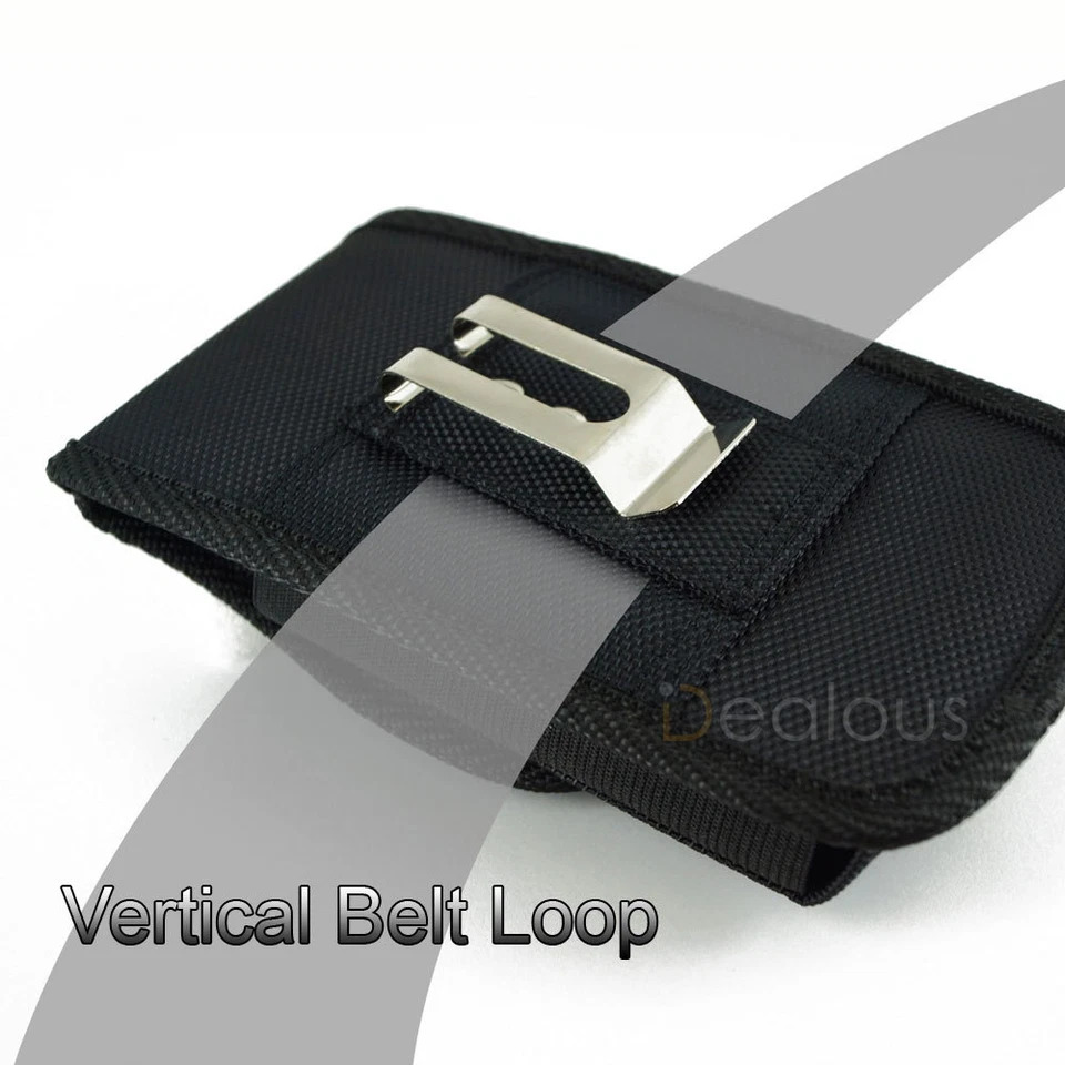 Funda protectora de nailon resistente para Samsung Galaxy S8+ PLUS con clip - FIT funda voluminosa Foto 2 de 3