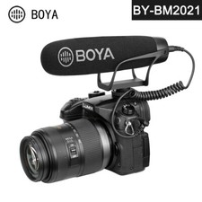 BOYA BY-BM2021 Shotgun Microphone Super Cardioid Video Recording for DSLR Camera