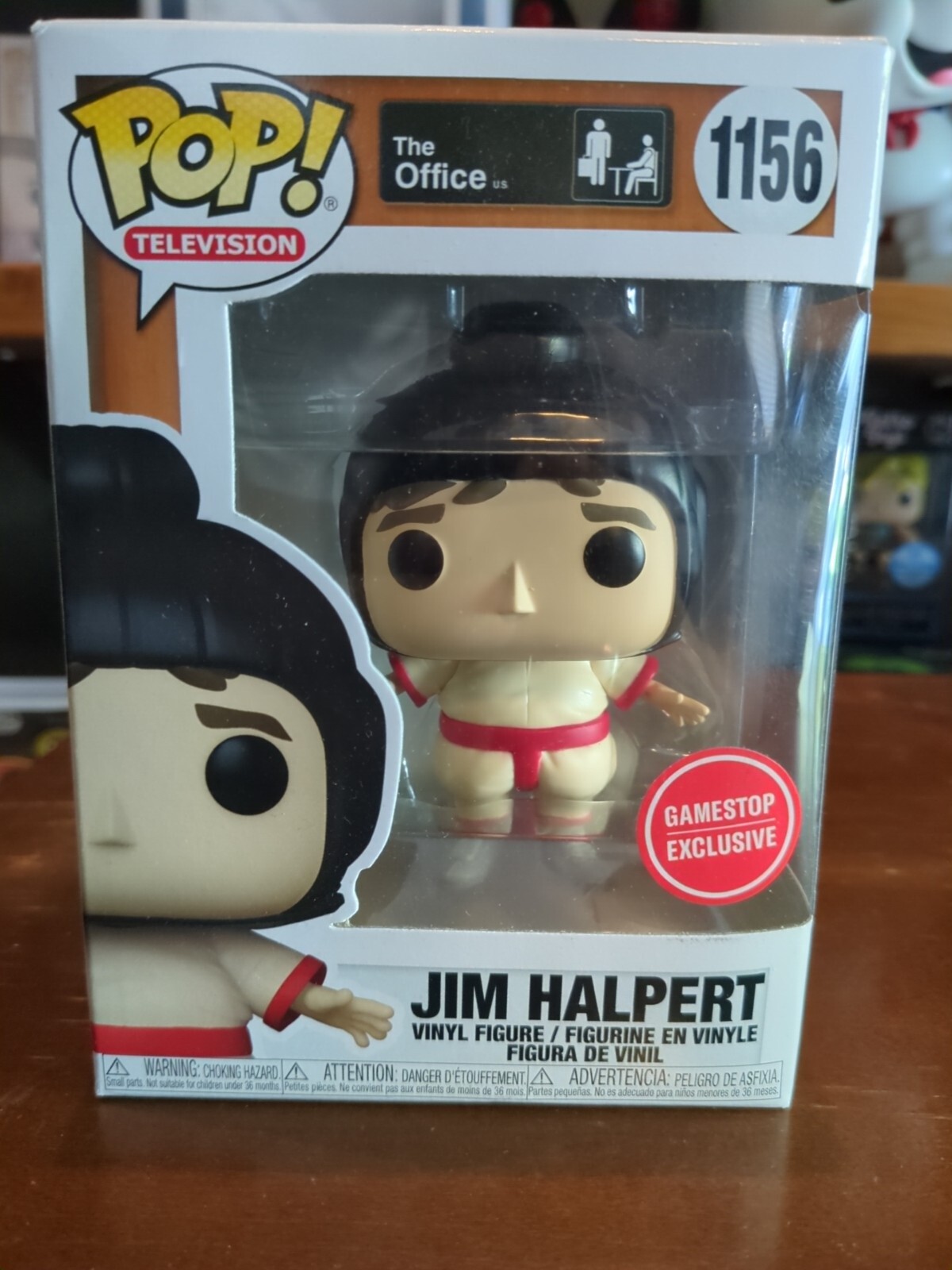 Funko The Office Jim Halpert 1156 En Traje De Sumo Exclusivo Gamestop