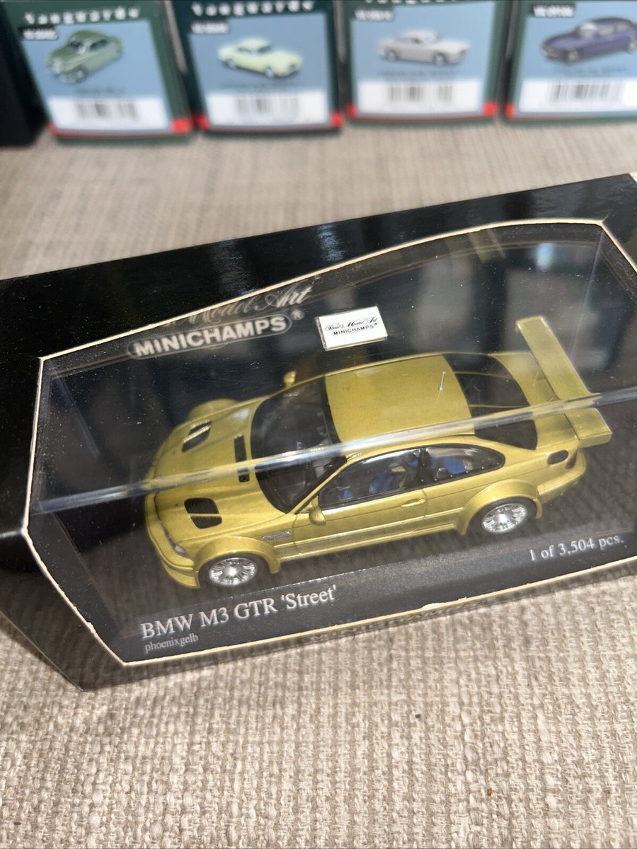 Minichamps BMW M3 GTR 2001 Street Yellow 1:43 400 012101 | eBay UK