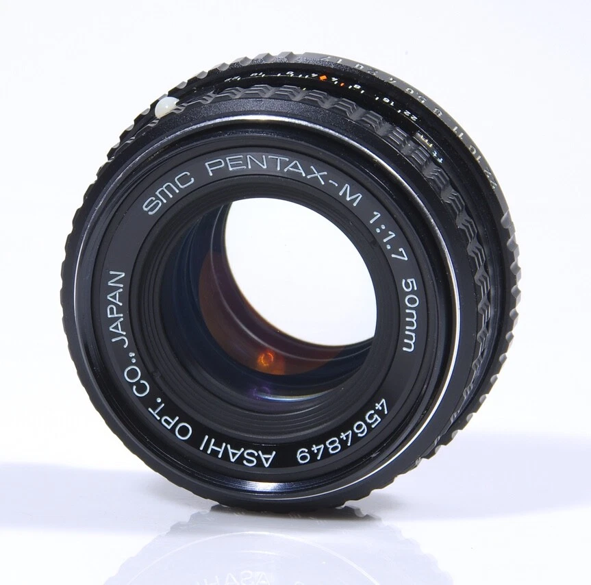 SMC Pentax-A 50mm f/1.7 – objectif lumineux Pentax K (Gebraucht) in