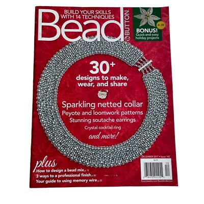 Bead & Button Magazine Jewelry Crafting Book u December 2017 Issue 142