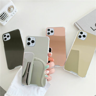 Mirror Phone Case For iPhone 16 Pro Max 15 Pro 14 Plus 13 Pro Max PC Hard Cover
